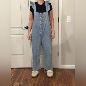 BiBi Light Gray Denim Pants